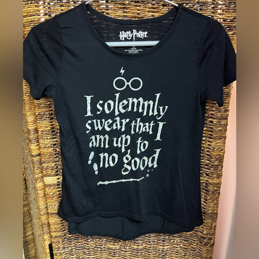 Harry Potter-I solemnly swear that I am up to no good,youth: 10/12,Black/White